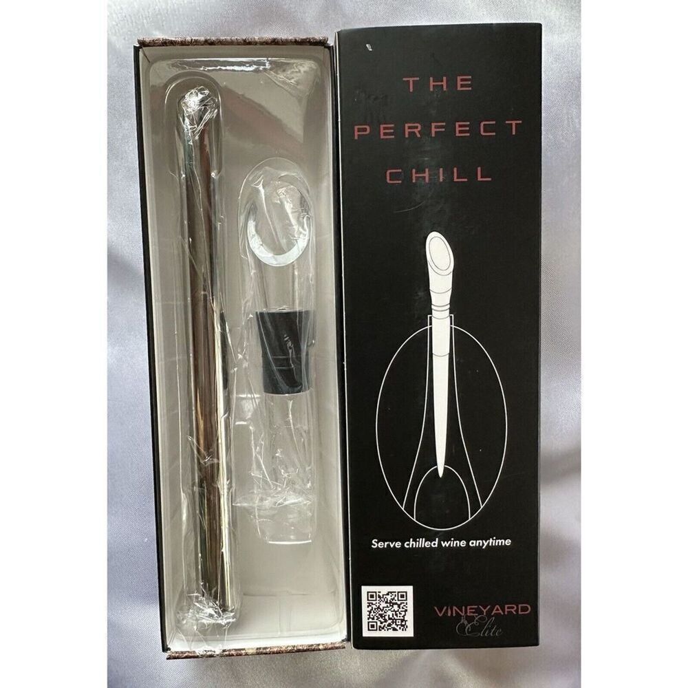 Vineyard Elite The Perfect Chill Wine Chiller NIB